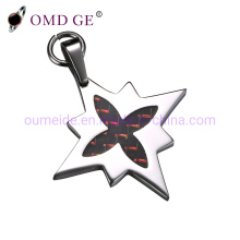 Fashion Flower Casting Jewellery Steel Pendant